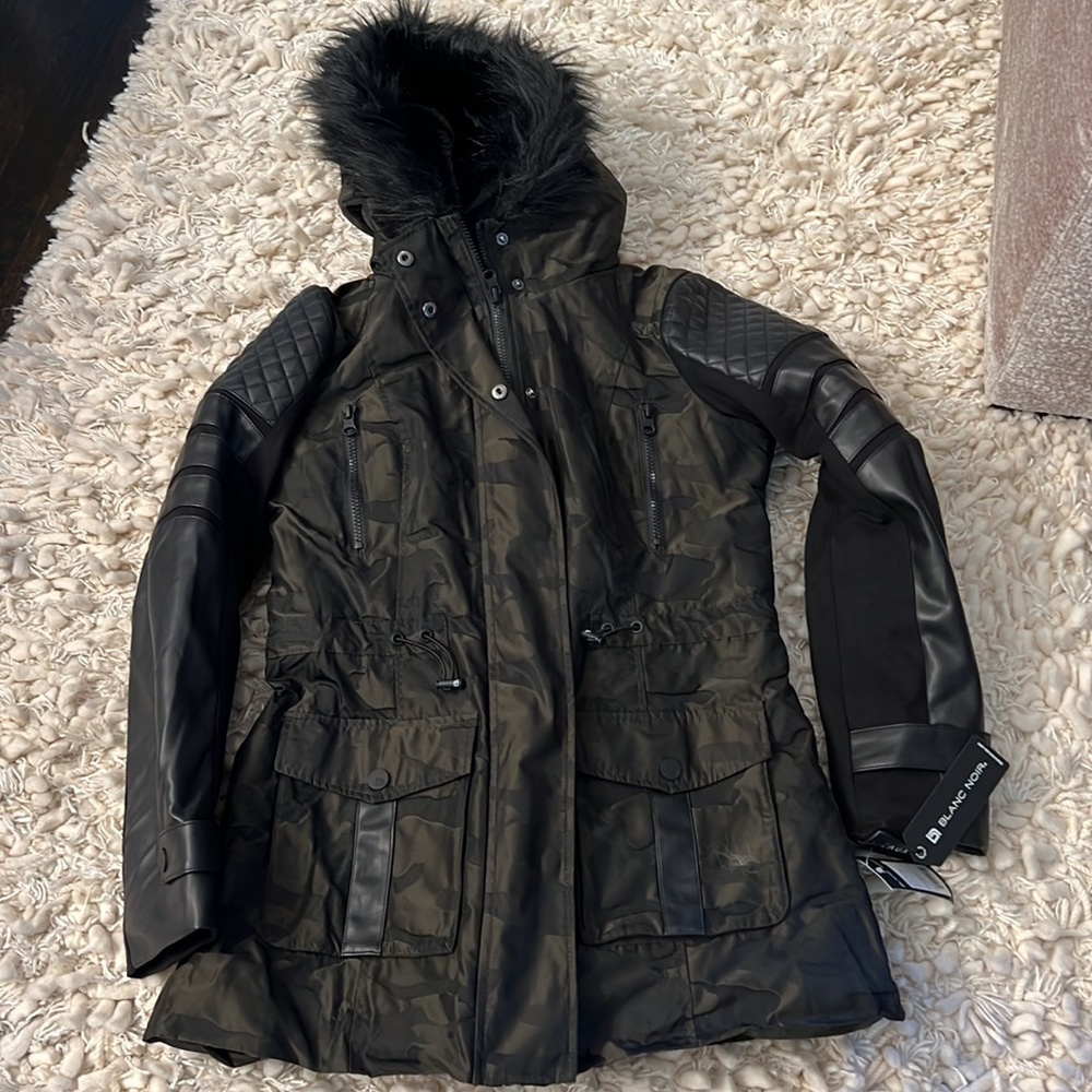Blanc Noir Enfield Hybrid Camo Jacket NWT XS